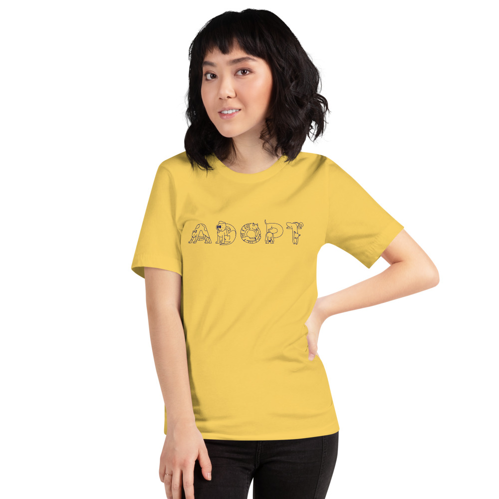Short-Sleeve Unisex ADOPT T-Shirt