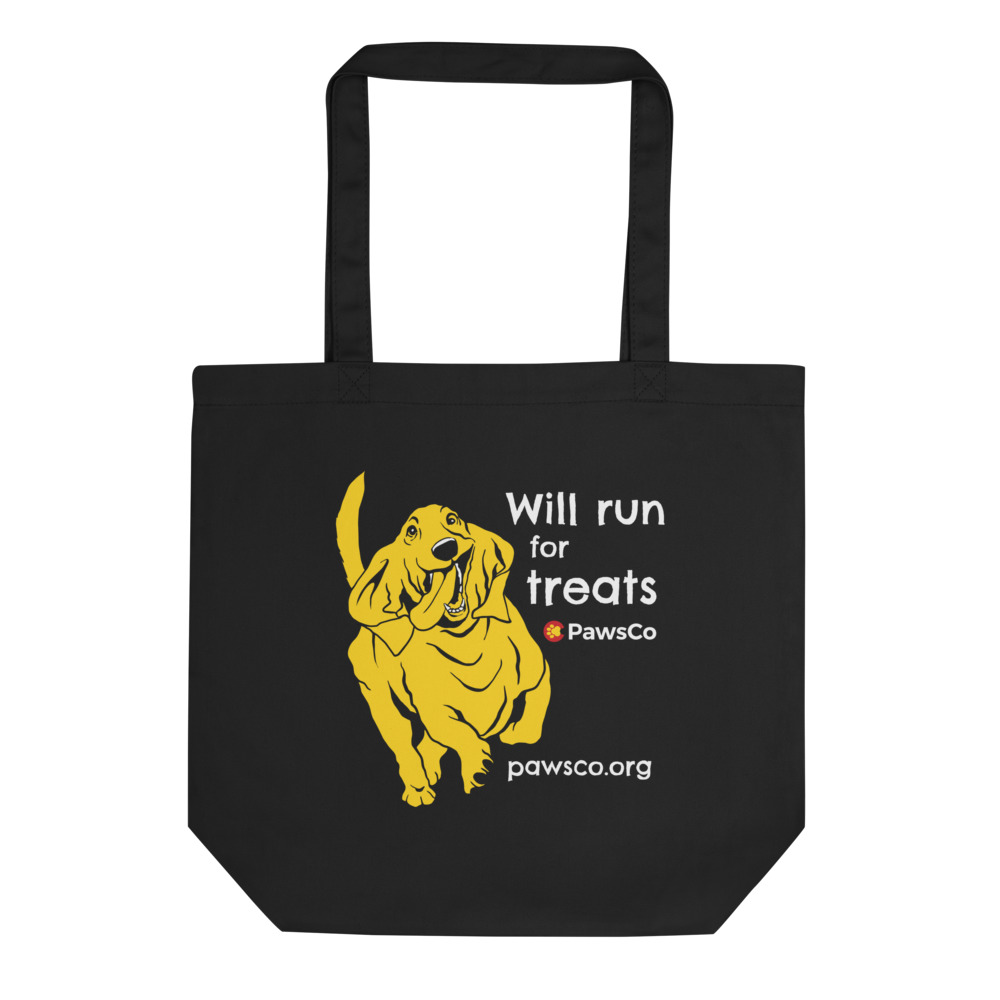 Will Run for Treats – Eco Tote Bag
