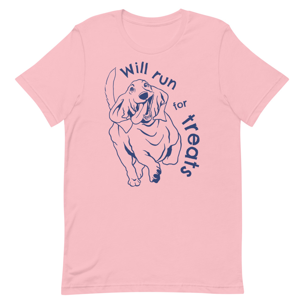Will Run for Treats – Short-Sleeve Unisex T-Shirt
